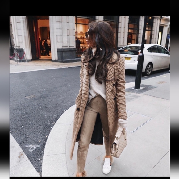 Zara suede faux leggings M - Picture 2 of 10